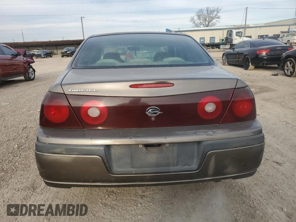 2002 Chevrolet Impala z VIN 2G1WF52E029275142, wystawiony jako Copart lot #87941805 z przebiegiem Nie podano mil oraz Szkoda całkowita • Salvage title. Historia ofert i sprzedaży dostępna na DreamBid. Obrazek 6.