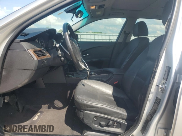 2004 BMW 5 Series 530i with VIN WBANA73564B800442, listed as a Copart auction lot 60281575 with 152,888 mi miles and Clean title. Bid and sale history available at DreamBid. Image 7.