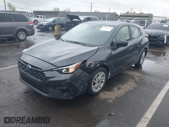 2024 Subaru Impreza with VIN JF1GUABCXR8905382, listed as a IAAI auction lot 41905321 with 3,085 mi miles and . Bid and sale history available at DreamBid. Image 2.