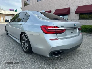 2017 BMW 7 Series ALPINA B7 xDrive z VIN WBA7F2C5XHG422275, wystawiony jako Copart lot #58860745 z przebiegiem 78 093 mil mil oraz Szkody całkowita. Historia ofert i sprzedaży dostępna na DreamBid. Obrazek 3.