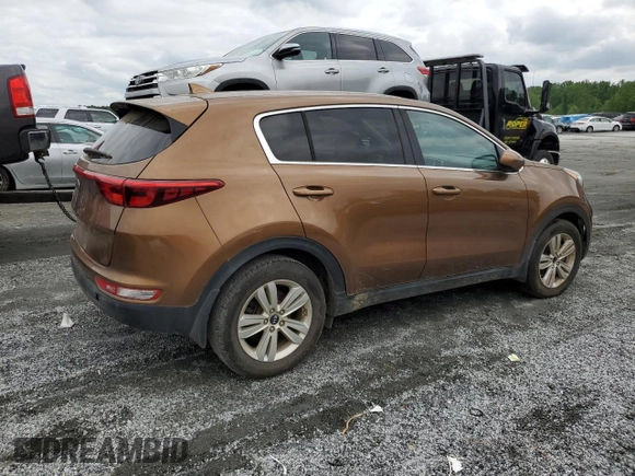 2018 Kia Sportage LX with VIN KNDPM3ACXJ7307438, listed as a Copart auction lot 54765215 with 182,957 mi miles and Clean Title. Bid and sale history available at DreamBid. Image 3.