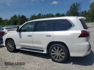 2017 Lexus LX 570 with VIN JTJHY7AX6H4230935, listed as a Copart auction lot 66151045 with 121,655 mi miles and Clean title. Bid and sale history available at DreamBid. Image 2.
