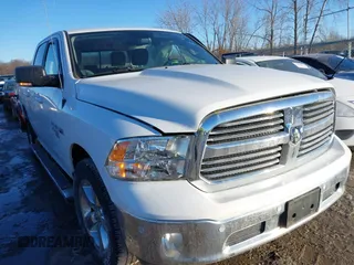 2019 Ram 1500 Classic Lone Star with VIN 1C6RR7LT3KS570147, listed as a IAAI auction lot 41430282 with 17,033 mi miles. Bid and sale history available at carsss.com. Image 1.