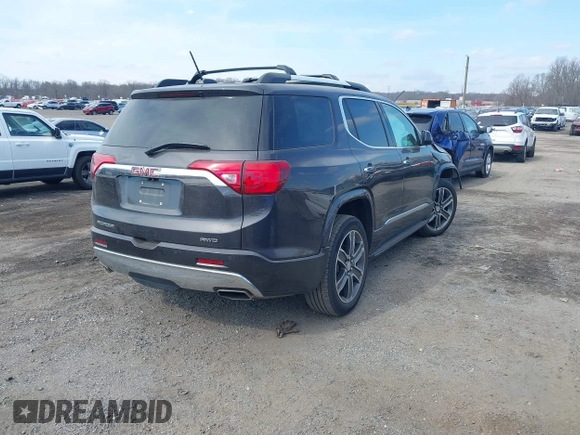 2019 GMC Acadia Denali with VIN 1GKKNXLSXKZ114736, listed as a IAAI auction lot 41679200 with 56,086 mi miles and . Bid and sale history available at carsss.com. Image 4.