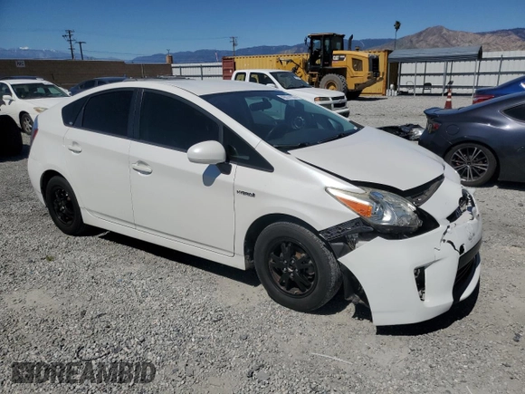 2013 Toyota Prius One with VIN JTDKN3DU7D5583782, listed as a Copart auction lot 49574105 with 155,842 mi miles and Salvage Title. Bid and sale history available at carsss.com. Image 4.