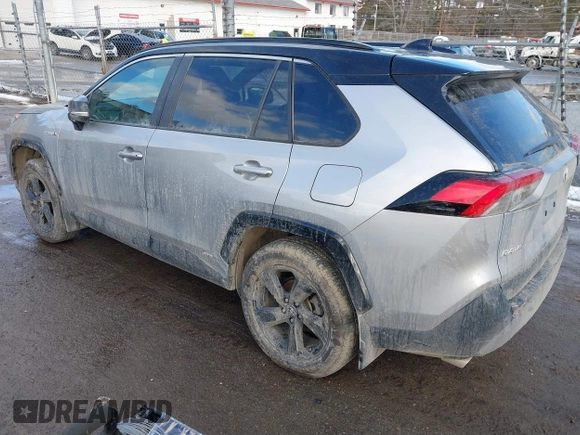 2021 Toyota RAV4 Hybrid XSE with VIN 4T3E6RFV8MU059858, listed as a IAAI auction lot 41423611 with 14,281 mi miles and . Bid and sale history available at DreamBid. Image 3.