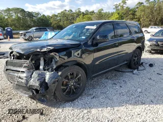 2020 Dodge Durango GT with VIN 1C4RDHDGXLC166188, listed as a Copart auction lot 81383024 with 56,759 mi miles and Salvage Title. Bid and sale history available at DreamBid. Image 1.