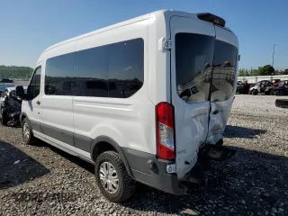 2019 Ford Transit Passenger XL z VIN 1FBAX2CM8KKA35164, wystawiony jako Copart lot #55198825 z przebiegiem 64 287 mil mil oraz Szkoda całkowita • Salvage title. Historia ofert i sprzedaży dostępna na DreamBid. Obrazek 2.
