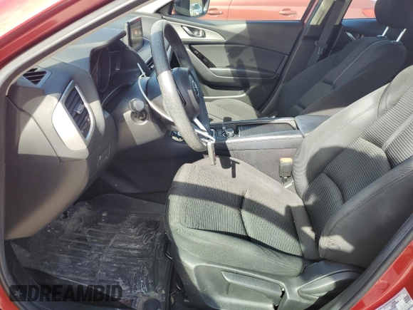 2017 Mazda 3 Sport with VIN 3MZBN1U75HM131437, listed as a Copart auction lot 54144505 with 73,000 mi miles and Salvage Title. Bid and sale history available at DreamBid. Image 7.