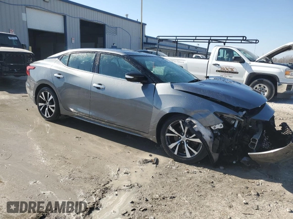 2017 Nissan Maxima S with VIN 1N4AA6APXHC373398, listed as a Copart auction lot 48699225 with 78,734 mi miles and Salvage Title. Bid and sale history available at DreamBid. Image 4.