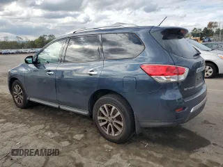 2016 Nissan Pathfinder S with VIN 5N1AR2MM8GC627181, listed as a Copart auction lot 74101424 with 92,152 mi miles and Salvage Title. Bid and sale history available at carsss.com. Image 2.