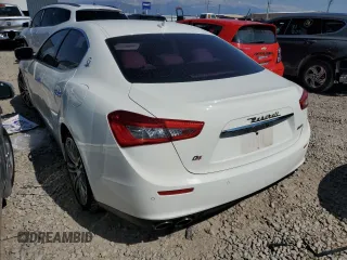 2015 Maserati Ghibli S Q4 with VIN ZAM57RTA0F1146469, listed as a Copart auction lot 62918323 with 87,333 mi miles. Bid and sale history available at carsss.com. Image 2.
