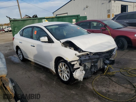 2019 Nissan Sentra SV with VIN 3N1AB7APXKY239960, listed as a Copart auction lot 76046004 with Not Provided miles and Clean Title. Bid and sale history available at carsss.com. Image 4.