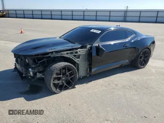 2017 Chevrolet Camaro 1SS with VIN 1G1FE1R76H0116390, listed as a Copart auction lot 50273245 with 61,382 mi miles and Salvage Title. Bid and sale history available at carsss.com. Image 1.