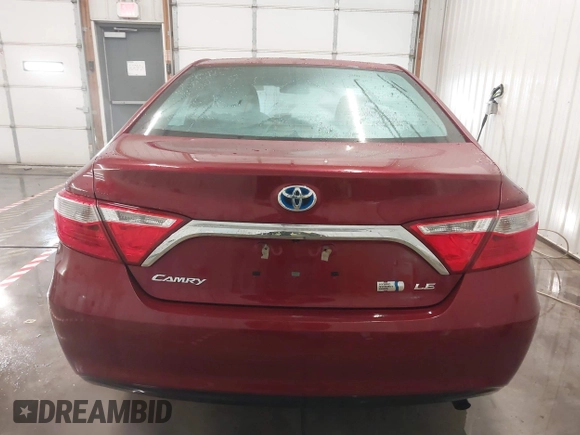 2017 Toyota Camry Hybrid LE with VIN 4T1BD1FKXHU215672, listed as a IAAI auction lot 41382365 with 165,863 mi miles. Bid and sale history available at carsss.com. Image 16.