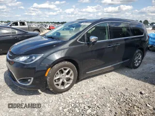 2019 Chrysler Pacifica Limited 35th Anniversary with VIN 2C4RC1GG1KR554213, listed as a Copart auction lot 59230705 with 121,061 mi miles and Salvage title. Bid and sale history available at DreamBid. Image 1.