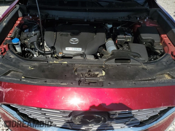 2021 Mazda CX-9 Signature with VIN JM3TCBEY6M0508470, listed as a Copart auction lot 58946505 with 36,130 mi miles and Salvage title. Bid and sale history available at DreamBid. Image 12.