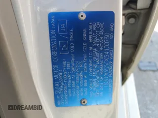 2005 Suzuki XL7 LX z VIN JS3TX92VX54100730, wystawiony jako Copart lot #74913534 z przebiegiem 91 838 mil mil oraz Szkoda całkowita • Salvage title. Historia ofert i sprzedaży dostępna na DreamBid. Obrazek 13.