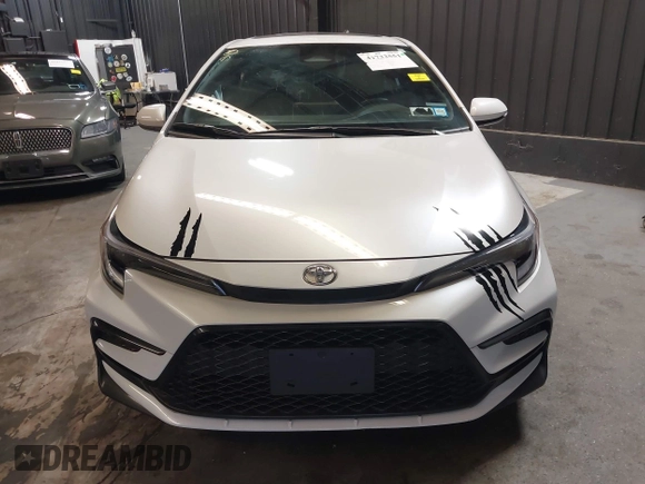 2023 Toyota Corolla SE with VIN 5YFP4MCE0PP151910, listed as a IAAI auction lot 41732551 with 27,525 mi miles and . Bid and sale history available at DreamBid. Image 12.