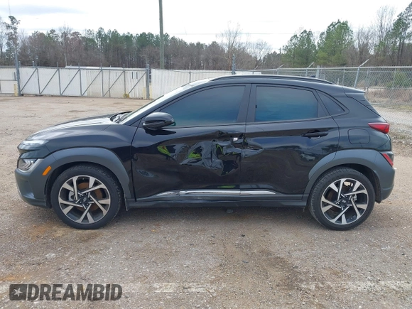 2023 Hyundai Kona Limited with VIN KM8K53A30PU944688, listed as a IAAI auction lot 41189184 with 31,866 mi miles. Bid and sale history available at carsss.com. Image 14.