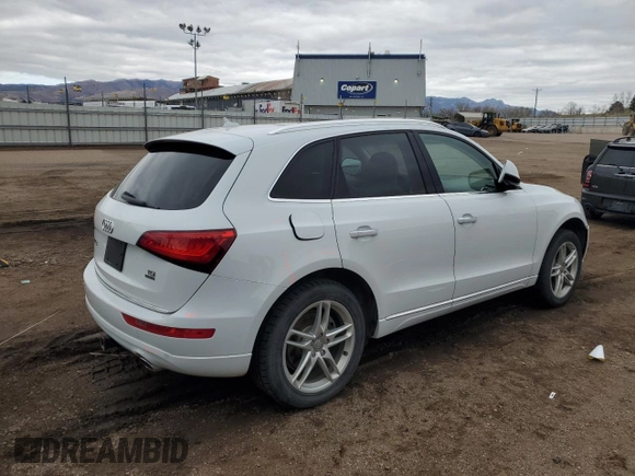 2015 Audi Q5 Premium Plus with VIN WA1CMAFP2FA125400, listed as a Copart auction lot 49182235 with 115,569 mi miles and Salvage title. Bid and sale history available at DreamBid. Image 3.