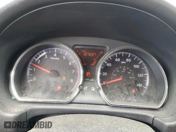 2012 Nissan Versa SV z VIN 3N1CN7AP6CL921037, wystawiony jako Copart lot #58689265 z przebiegiem 107 697 mil mil oraz Szkoda całkowita • Salvage title. Historia ofert i sprzedaży dostępna na DreamBid. Obrazek 9.