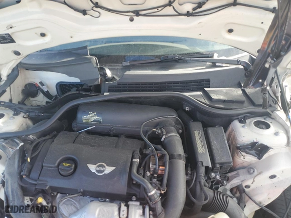 2011 MINI Cooper Convertible s with VIN WMWZP3C51BTX84327, listed as a Copart auction lot 46111435 with 0 mi miles and Salvage Title. Bid and sale history available at carsss.com. Image 12.