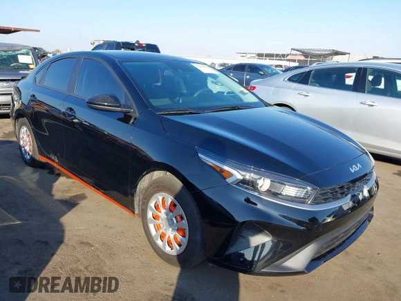 2023 Kia Forte LXS with VIN 3KPF24AD7PE684267, listed as a IAAI auction lot 41469986 with 23,780 mi miles and . Bid and sale history available at carsss.com. Image 1.