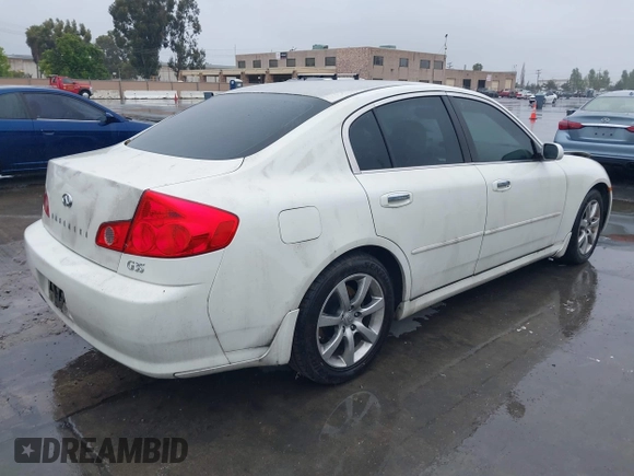 2006 Infiniti G35 with VIN JNKCV51E16M515515, listed as a IAAI auction lot 42246070 with 193,575 mi miles and . Bid and sale history available at DreamBid. Image 4.