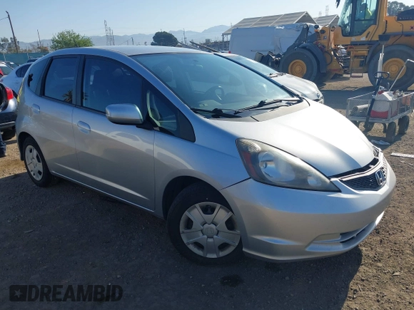 2013 Honda Fit with VIN JHMGE8H39DC055353, listed as a IAAI auction lot 41986501 with 159,569 mi miles. Bid and sale history available at carsss.com. Image 1.