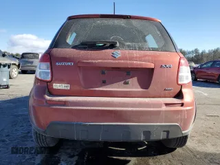 2012 Suzuki SX4 Crossover with VIN JS2YB5A35C6307044, listed as a Copart auction lot 88232325 with 172,236 mi miles and Salvage Title. Bid and sale history available at carsss.com. Image 6.