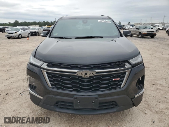2024 Chevrolet Traverse with VIN 1GNESYKW8RJ134785, listed as a Copart auction lot 55744565 with 60,243 mi miles and Clean title. Bid and sale history available at DreamBid. Image 5.