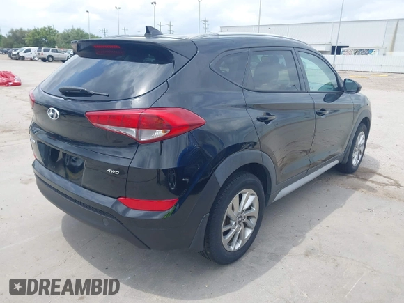 2018 Hyundai Tucson SEL with VIN KM8J3CA47JU696408, listed as a IAAI auction lot 42097978 with 57,607 mi miles and . Bid and sale history available at DreamBid. Image 4.