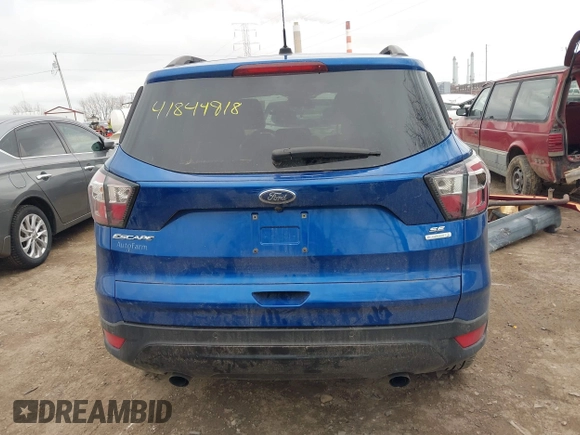 2017 Ford Escape SE with VIN 1FMCU0GD1HUC22489, listed as a IAAI auction lot 41844918 with 113,000 mi miles. Bid and sale history available at carsss.com. Image 17.