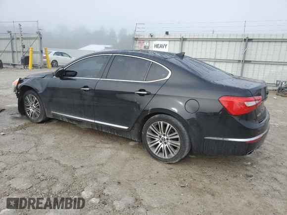 2016 Kia Cadenza Premium with VIN KNALN4D71G5221534, listed as a Copart auction lot 57098144 with 77,783 mi miles and Salvage Title. Bid and sale history available at carsss.com. Image 2.