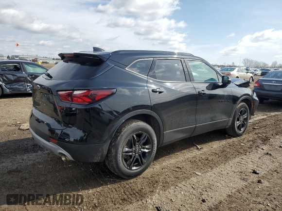 2021 Chevrolet Blazer LT z VIN 3GNKBHRS6MS539265, wystawiony jako Copart lot #51800265 z przebiegiem 55 176 mil mil oraz Szkoda całkowita • Salvage title. Historia ofert i sprzedaży dostępna na DreamBid. Obrazek 3.