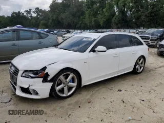 2012 Audi A4 2.0T Premium Plus with VIN WAUWFAFL4CA071441, listed as a Copart auction lot 71598744 with 141,103 mi miles and Salvage Title. Bid and sale history available at carsss.com. Image 1.