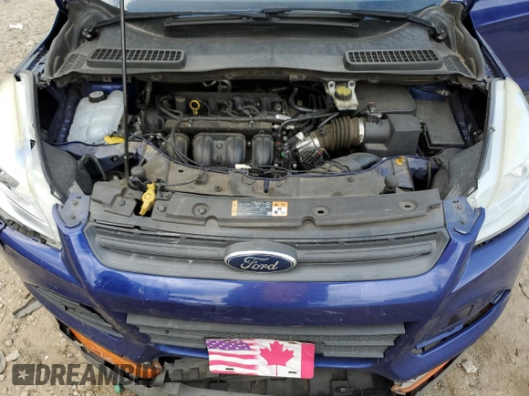 2016 Ford Escape S with VIN 1FMCU0F73GUB99999, listed as a Copart auction lot 48614075 with 192,214 mi miles and Salvage Title. Bid and sale history available at carsss.com. Image 12.