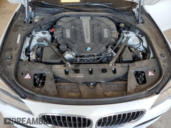 2014 BMW 7 Series ALPINA B7 with VIN WBAYE8C57ED780697, listed as a Copart auction lot 81614434 with 52,214 mi miles and Salvage Title. Bid and sale history available at carsss.com. Image 11.
