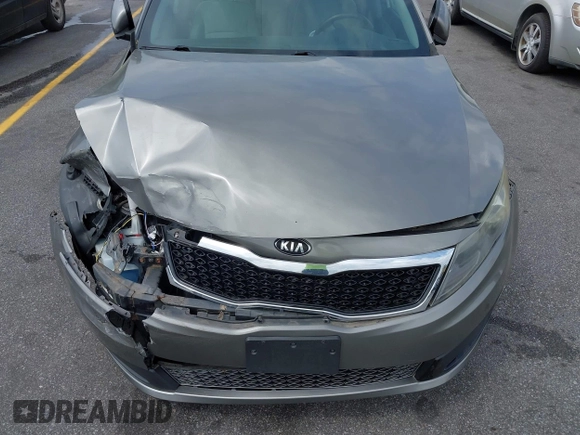 2013 Kia Optima LX with VIN 5XXGM4A74DG125903, listed as a IAAI auction lot 41931287 with 139,350 mi miles. Bid and sale history available at carsss.com. Image 6.