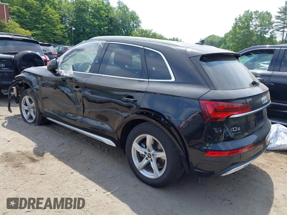 2023 Audi Q5 Premium with VIN WA1ABAFY2P2001869, listed as a IAAI auction lot 42401337 with 25,256 mi miles and . Bid and sale history available at DreamBid. Image 3.