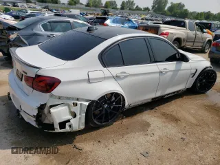 2018 BMW M3 z VIN WBS8M9C57J5J79220, wystawiony jako Copart lot #56683123 z przebiegiem 37 456 mil mil oraz . Historia ofert i sprzedaży dostępna na DreamBid. Obrazek 3.