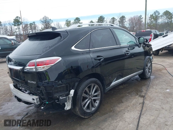 2015 Lexus RX 350 z VIN 2T2BK1BA2FC287589, wystawiony jako IAAI lot #41641194 z przebiegiem 159 971 mil mil oraz . Historia ofert i sprzedaży dostępna na DreamBid. Obrazek 4.
