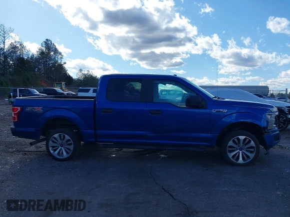 2018 Ford F-150 XL with VIN 1FTEW1EP6JFC92638, listed as a IAAI auction lot 41732128 with 161,007 mi miles. Bid and sale history available at carsss.com. Image 13.