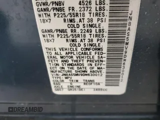 2013 Nissan Rogue SL z VIN JN8AS5MV9DW630012, wystawiony jako Copart lot #59240805 z przebiegiem 135 999 mil mil oraz Czysty tytuł • Clean title. Historia ofert i sprzedaży dostępna na DreamBid. Obrazek 13.