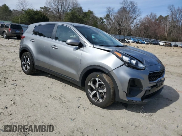 2020 Kia Sportage LX with VIN KNDPM3AC1L7644437, listed as a Copart auction lot 49708905 with 96,928 mi miles and Salvage Title. Bid and sale history available at DreamBid. Image 4.