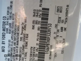 2015 Ford Mustang EcoBoost with VIN 1FA6P8TH0F5339753, listed as a Copart auction lot 46123435 with 116,292 mi miles and Salvage Title. Bid and sale history available at DreamBid. Image 13.