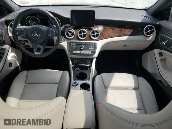 2018 Mercedes-Benz CLA 250 with VIN WDDSJ4EB2JN508634, listed as a Copart auction lot 58508315 with 50,037 mi miles and Clean title. Bid and sale history available at DreamBid. Image 8.