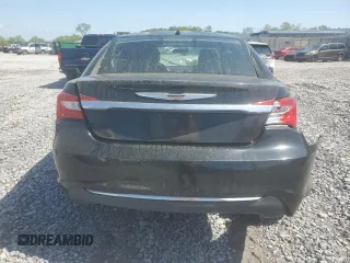 2014 Chrysler 200 LX with VIN 1C3CCBAB5EN209586, listed as a Copart auction lot 52146335 with 203,829 mi miles and Salvage Title. Bid and sale history available at carsss.com. Image 6.