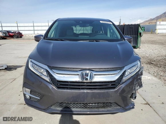 2019 Honda Odyssey Elite with VIN 5FNRL6H90KB007121, listed as a Copart auction lot 47664015 with 20,658 mi miles and Salvage Title. Bid and sale history available at carsss.com. Image 5.